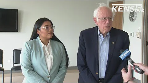 Sen. Sanders, Jessica Cisneros talk Texas primary ...