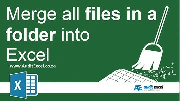 Merge Excel/ CSV files in a folder into a single Excel file