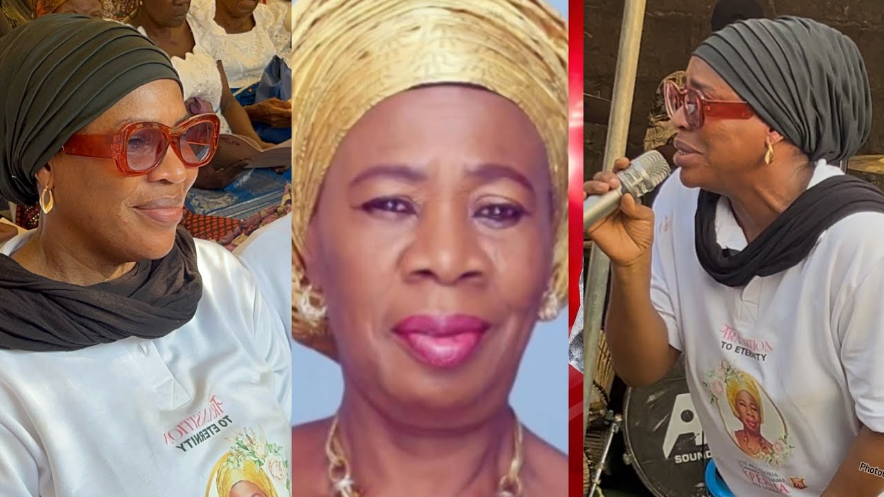 FULL VIDEO: ACTRESS FAITHIA BALOGUN LATE MOTHER'S WAKE KEEP SERVICE