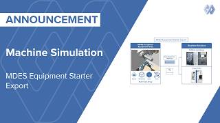 Machine Simulation - MDES Equipment Starter Export