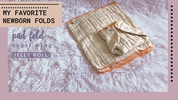 Prefold FOLDS for a Newborn: Cloth Diapering 101