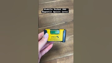 Stabila Pocket PRO Magnetic Spirit Level #stabila
