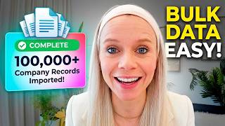 Bulk Upload Your Company Data Easily