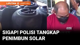 Tepergok Menyelewengkan Solar di SPBU, Warga Tulang Bawang Diringkus Polisi | Liputan 6 Lampung