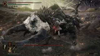 Elden Ring Boss 109/165: Full-Grown Fallingstar Beast - Knight Build (Full Fight)