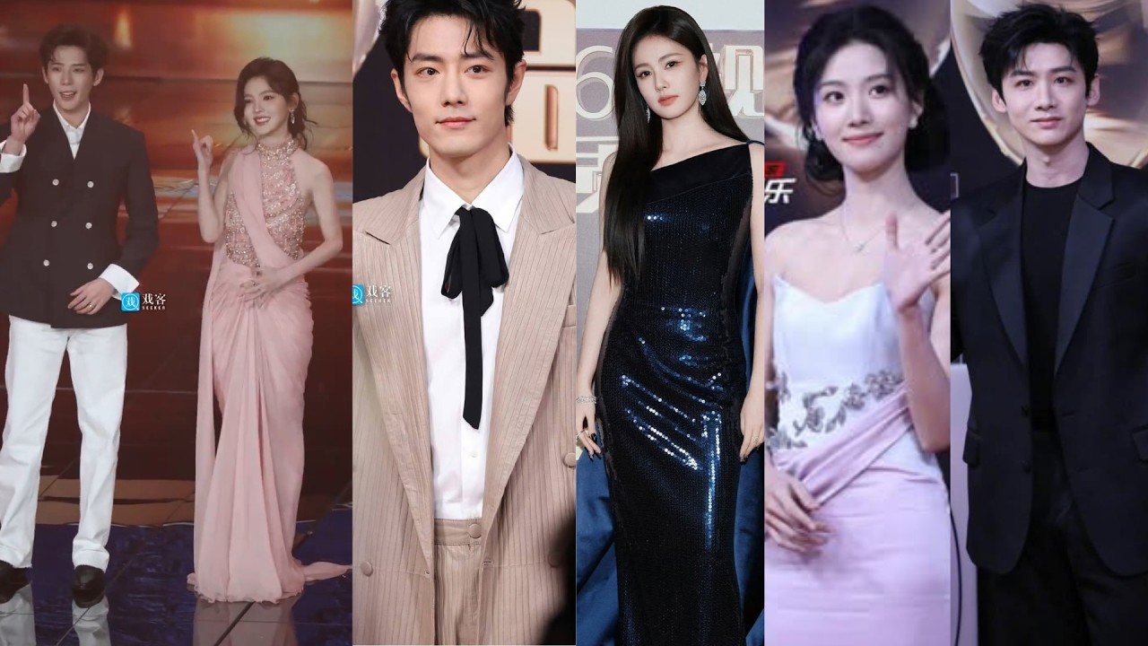 Xiao Zhan, Bai Lu, Zhang Ruonan Shine on the Red Carpet at SMG Television Series Quality Awards 2026