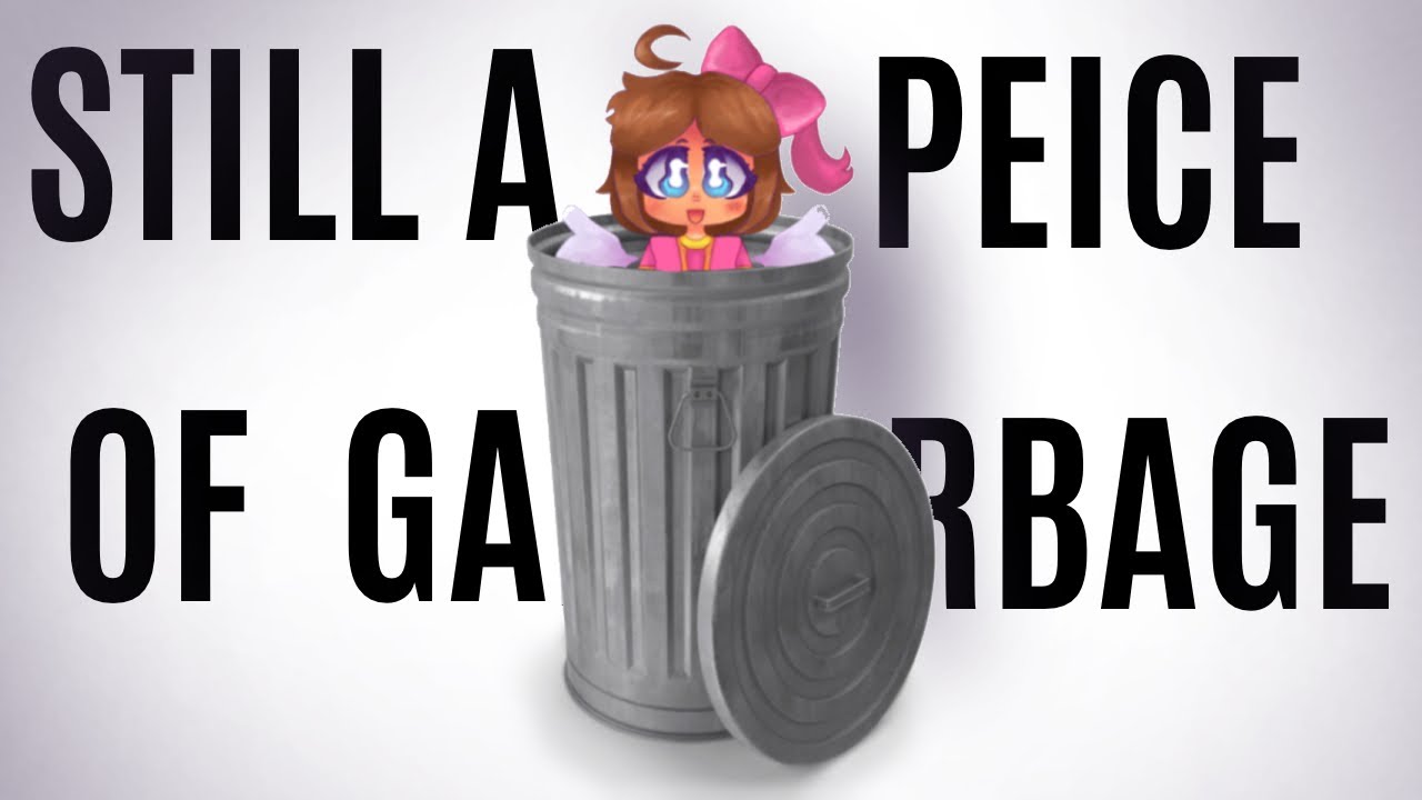 Garbage Thingy CapCut + ibispaint tween test /weird thingy I made/ #garbage #capcut # ...