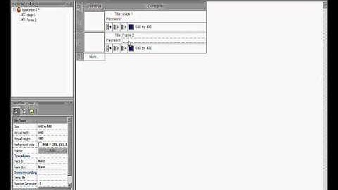 MMF2 tutorial - The storyboard editor