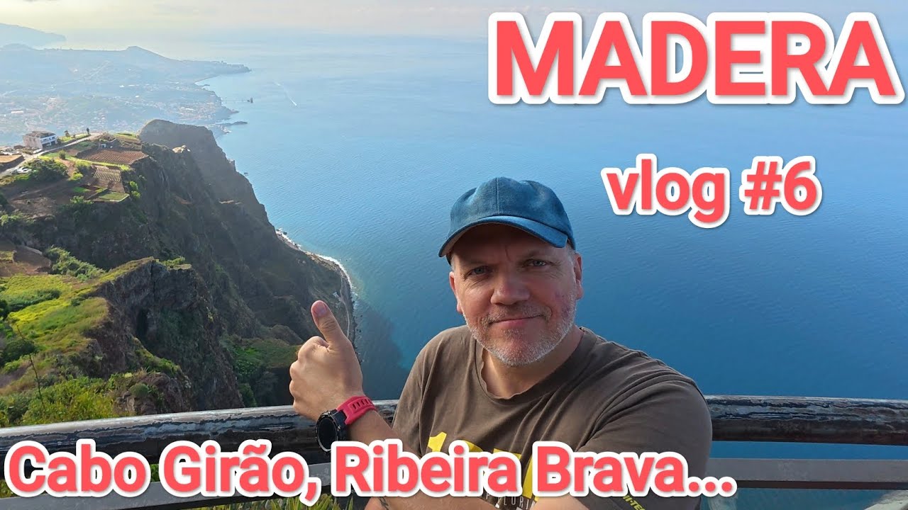 MADERA Vlog #6: Cabo Girão, Ribeira Brava...#travel #podróże #madera #madeira 