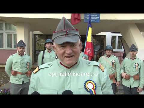 In uniforme ale Armatei Romane in Primul Razboi Mondial, la vot in Timisoara