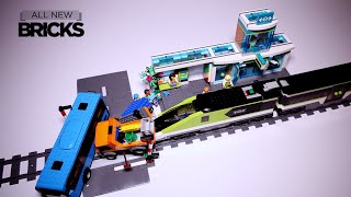 Lego City 60335 Train Station Speed Build