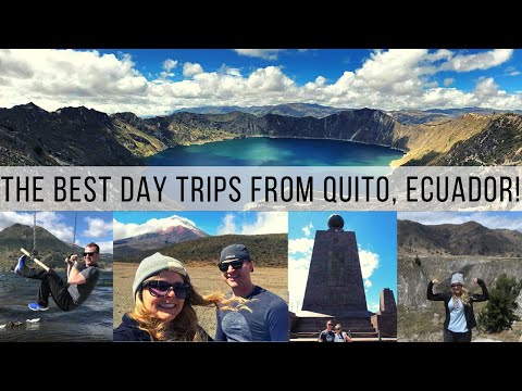 Best Day Trips from Quito, Ecuador! | Cotopaxi | Quilotoa Lake | City at the Middle of the World!