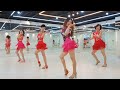 Fiesta cha cha | by Jennifer Lopez (Beginner) line dance | Withus Korea, Seoul