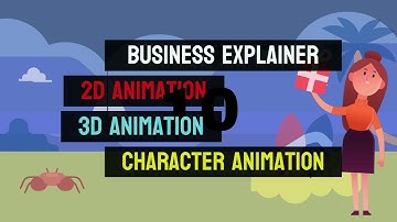 3D Business Explainer,  2D Animation, Character Animation