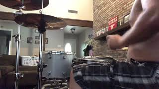 DDrum reflex Bombardier with Tama JT signature brass snare