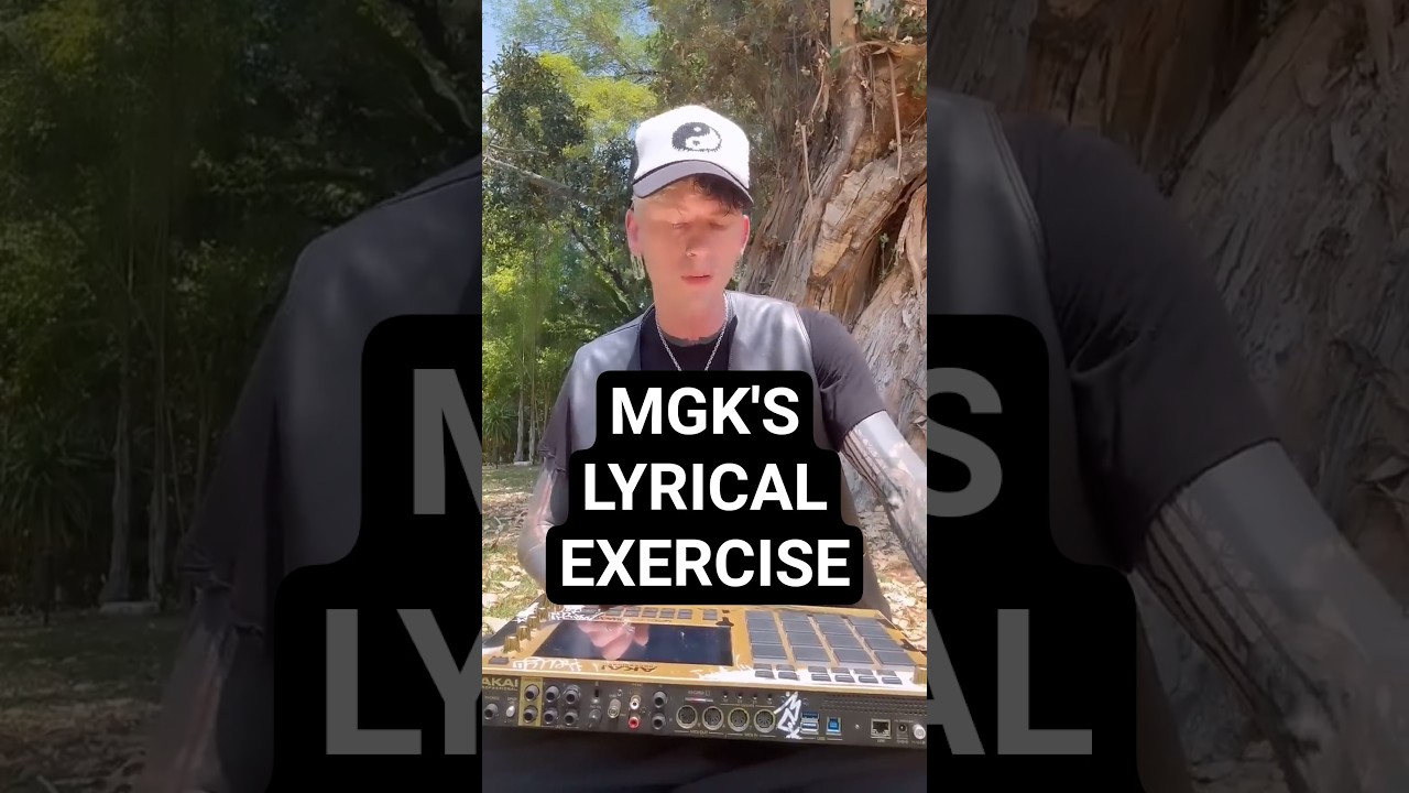 Лирические упражнения mgk похожи на 🥶 