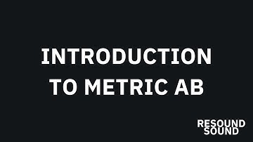 Introduction to Metric AB