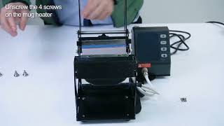 ST130 Upgrade Design PD130 Mug press printing sublimation machine