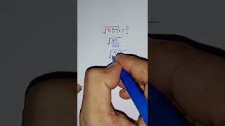 β(49%) = ? | Square Root with Percentage | #short | #youtubeshorts | #learning β(49%) = ? | Square Root with Percentage | #short | #youtubeshorts | #learning