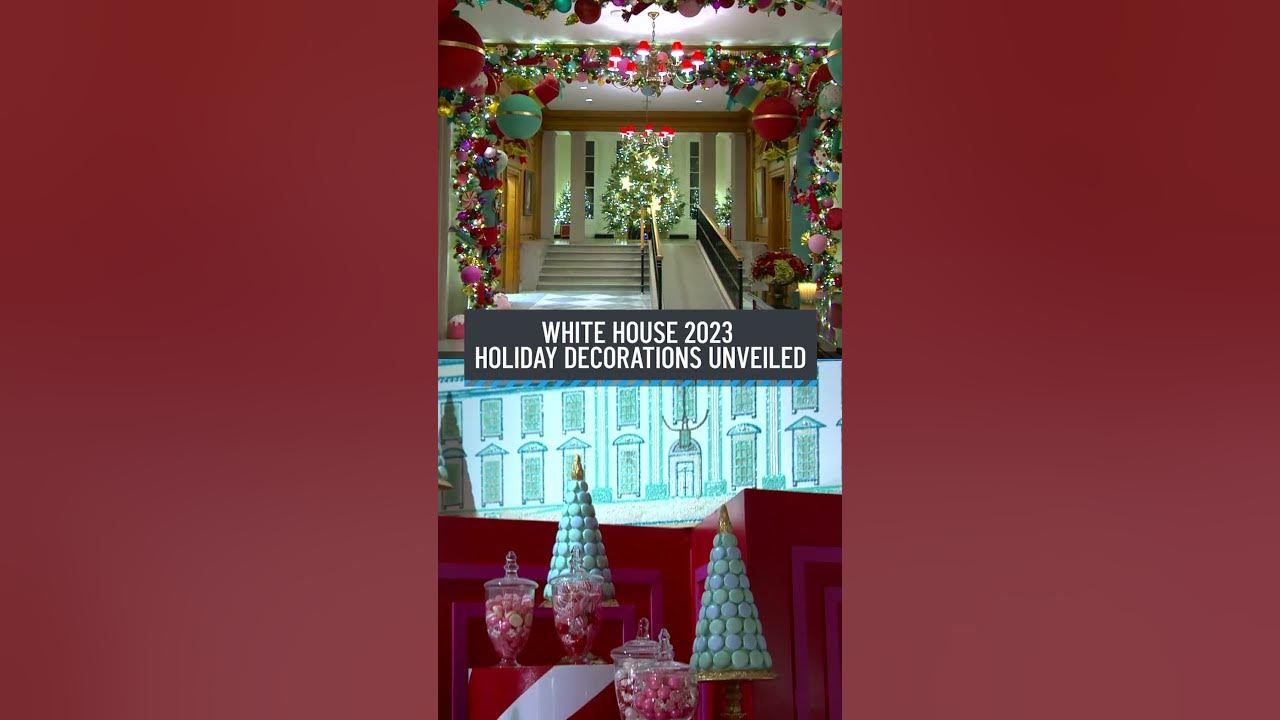 2023 White House holiday decorations YouTube