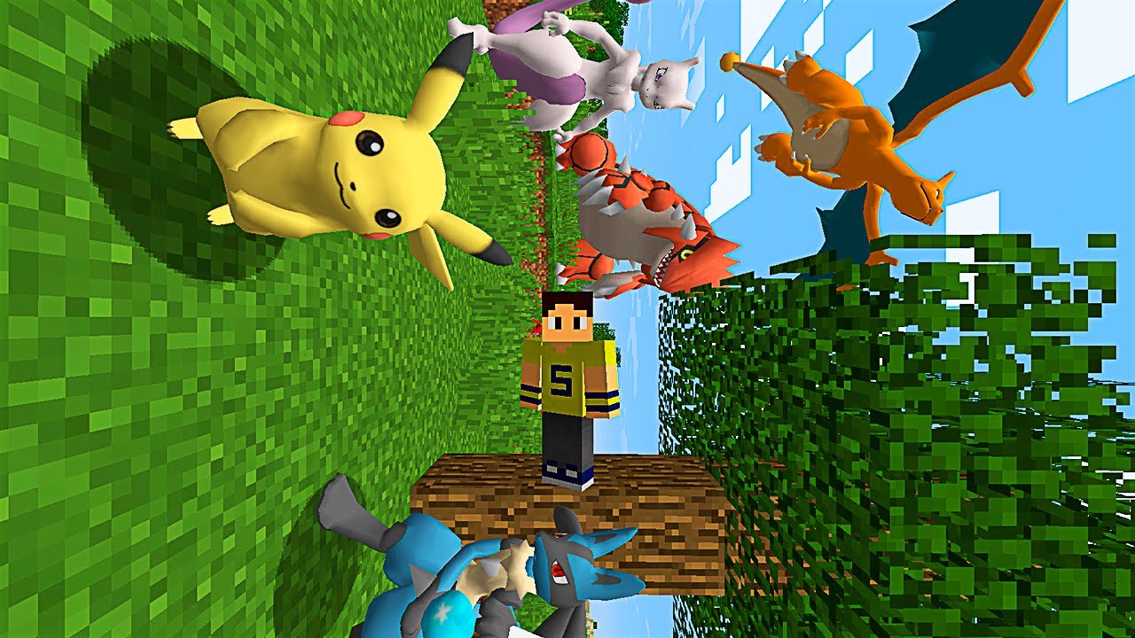 Nomes em Japonês Decidem Meus Pokémon no Minecraft Pixelmon 