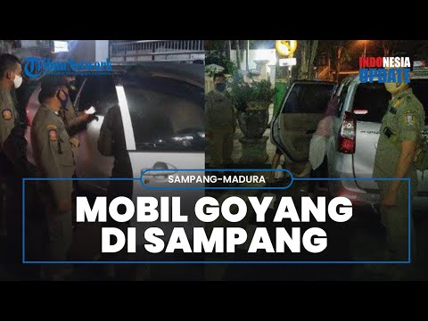 Detik-detik Mobil Goyang Digerebek Warga Sampang, ASN Wanita Bersuami Diduga Mesum dengan Pria Lain