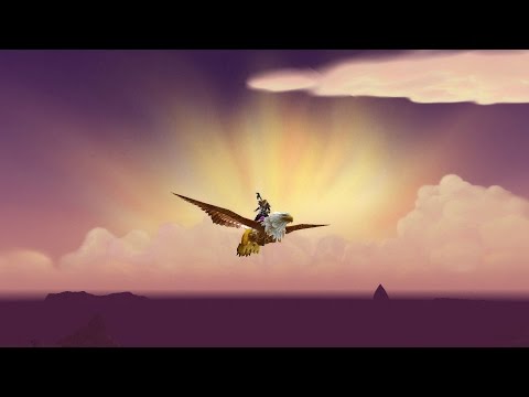 Flying over Nagrand (Warlords of Draenor Beta)