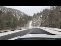 Phoenix to Flagstaff via Sedona, snowy roads and hungry dogs