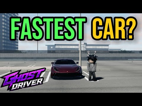 IS THIS THE FASTEST CAR IN GHOST DRIVER?(Roblox Ghost Driver)