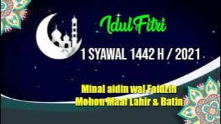 30 Detik Takbiran 2021 ( Lebaran Idul Fitri ) Story Wa