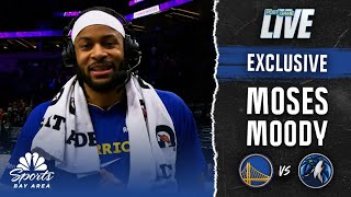 Download Lagu Moses Moody details importance of Warriors' energy in win vs. Timberwolves | NBC Sports Bay Area MP3