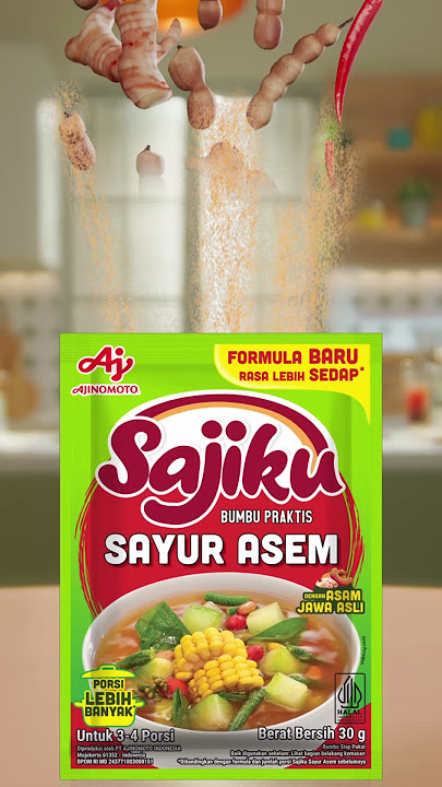 Sajiku® Sayur Asem kini lebih AWESOME! | 15s