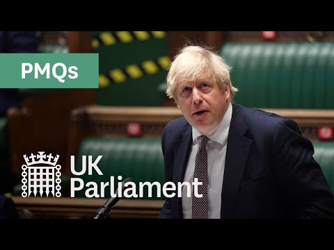 Prime Minister's Questions with British Sign Language (BSL) - 20th January 2021