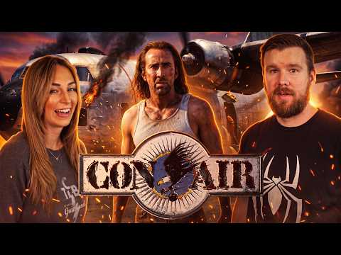 My HUSBAND Reacts to CON AIR (1997) for the FIRST Time