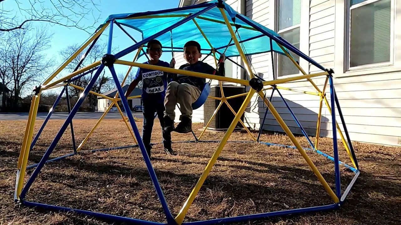 Jugader Climbing Dome with Swing and Canopy