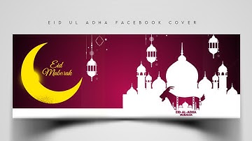 Eid Ul Adha Facebook cover design pixellab Tutorial How to design Facebook cover eid-Zarraq Creation