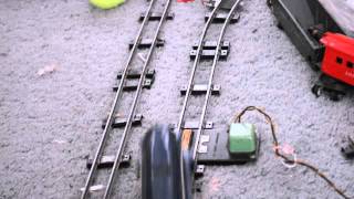 Electric Uncoupling of S Guage Train