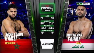 Pfl Mena 8 Salah Eddine Hamli Vs Mohamed Fahmi