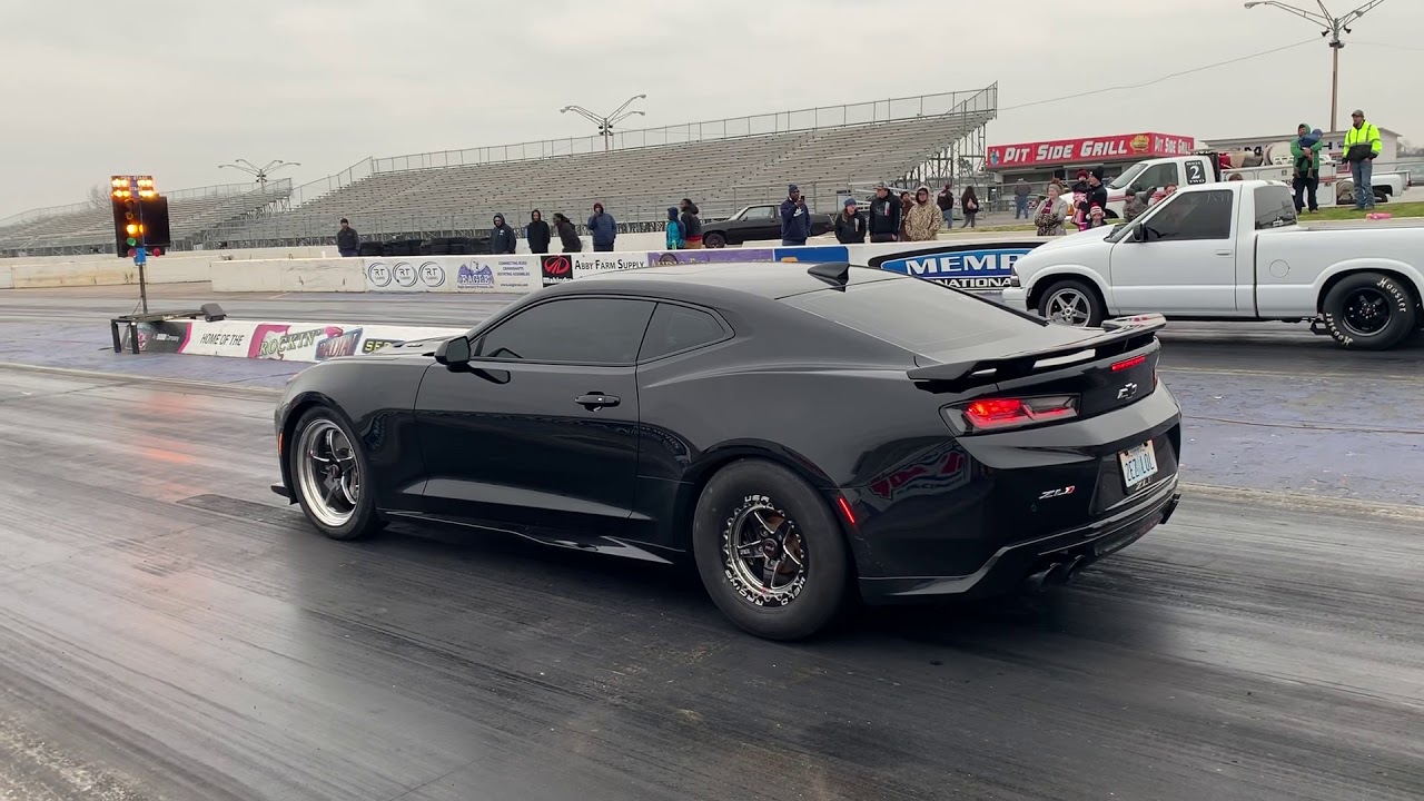 Chevrolet Camaro Zl1 Runs A 9 57 Quarter Mile Setting The Stock Blower World Record Torque News