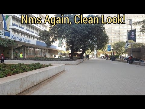 NAIROBI KENYA -NOT WHAT WE EXPECTED,NMS DOING MAGIC IN the CITY, AGA KHAN WALK CLEAN LOOK, ?? [4K]