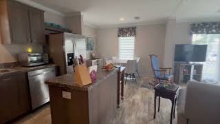 Highland Meadow walk-through for a potential buyer of a house for sale in this 55+ gated