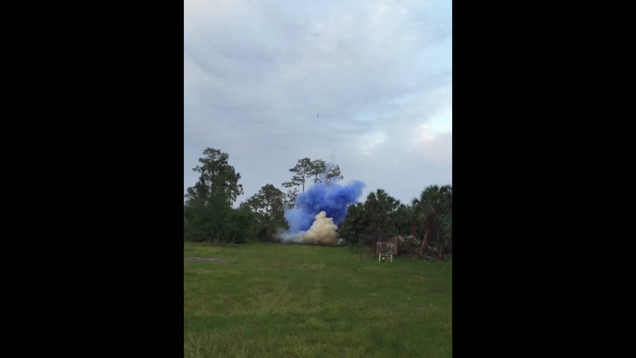 Tannerite gender reveal explosion! USA chemical supply