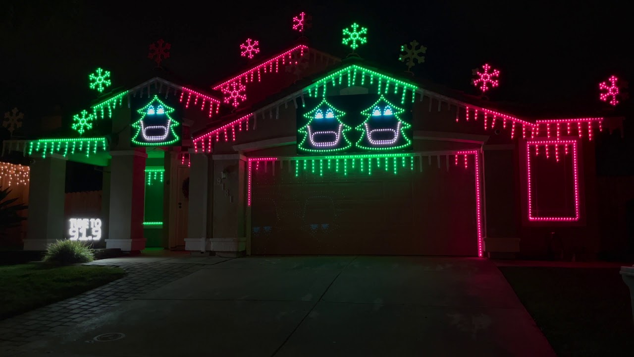 Christmas Can Can Christmas Light Show 2020 YouTube