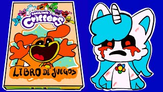 HAZ UN LIBRO PARA JUGAR DE TU PERSONAJES FAVORITOS 📚SMILING CRITTERS