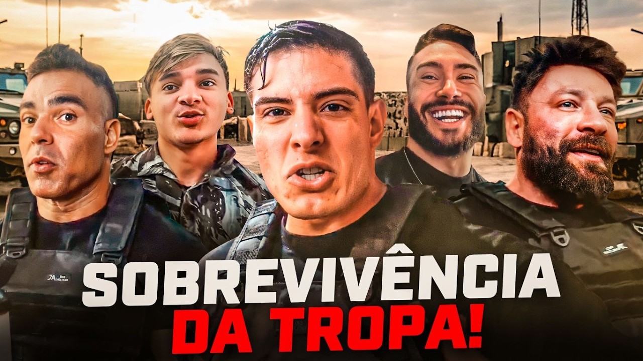 UM DIA NO EXÉRCITO COM O TENENTE BRENO