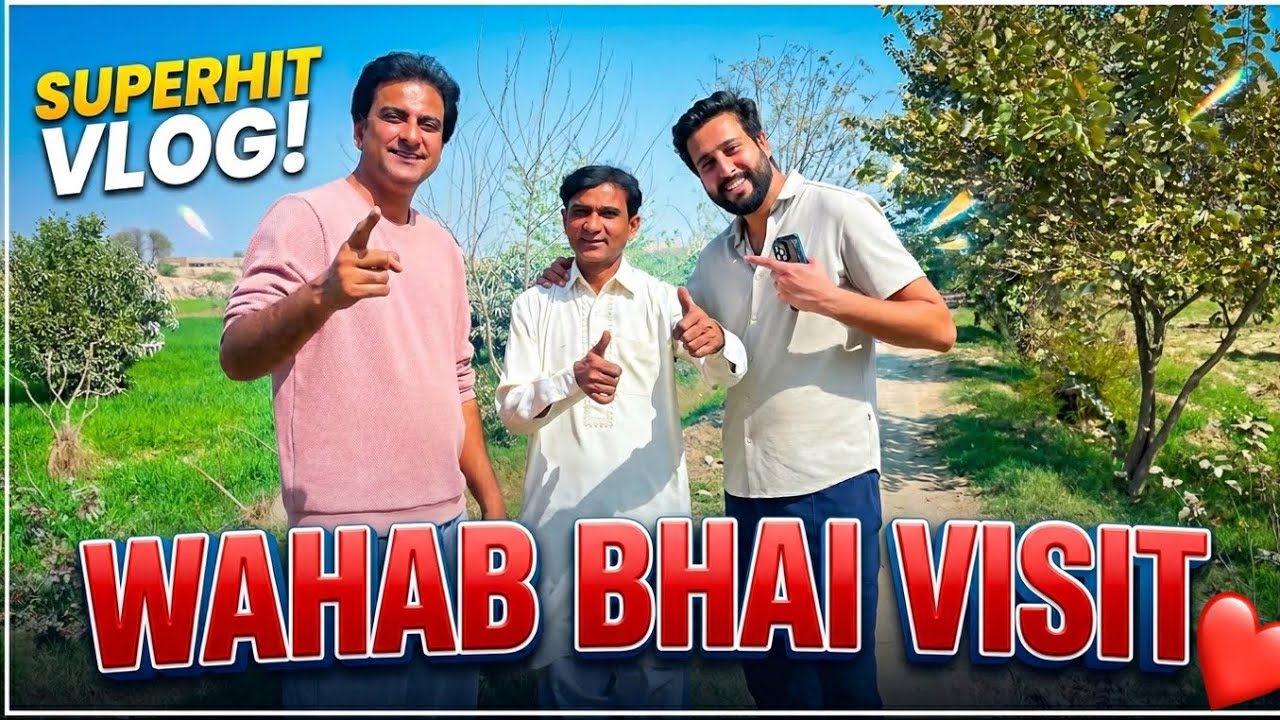 Hamaray Garden mei Wahab kamran Bhai aa Gaey