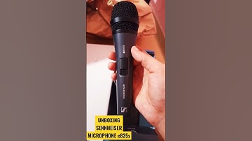 Unboxing My Sennheiser E835s | Best Dynamic Microphone | Home Studio microphone