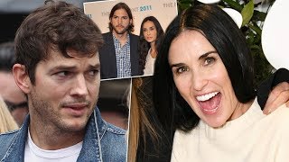 So Demi Moore Says That Ashton Kutcher Cheated on Her When They Were Together
