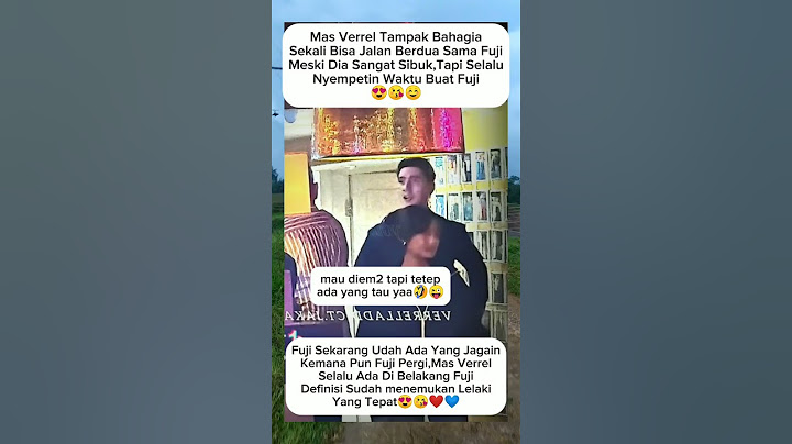 mas verrel gandeng tangan fuji erat banget,takut di ambil orang🤣#verrelbramasta#fuji#shorts#short