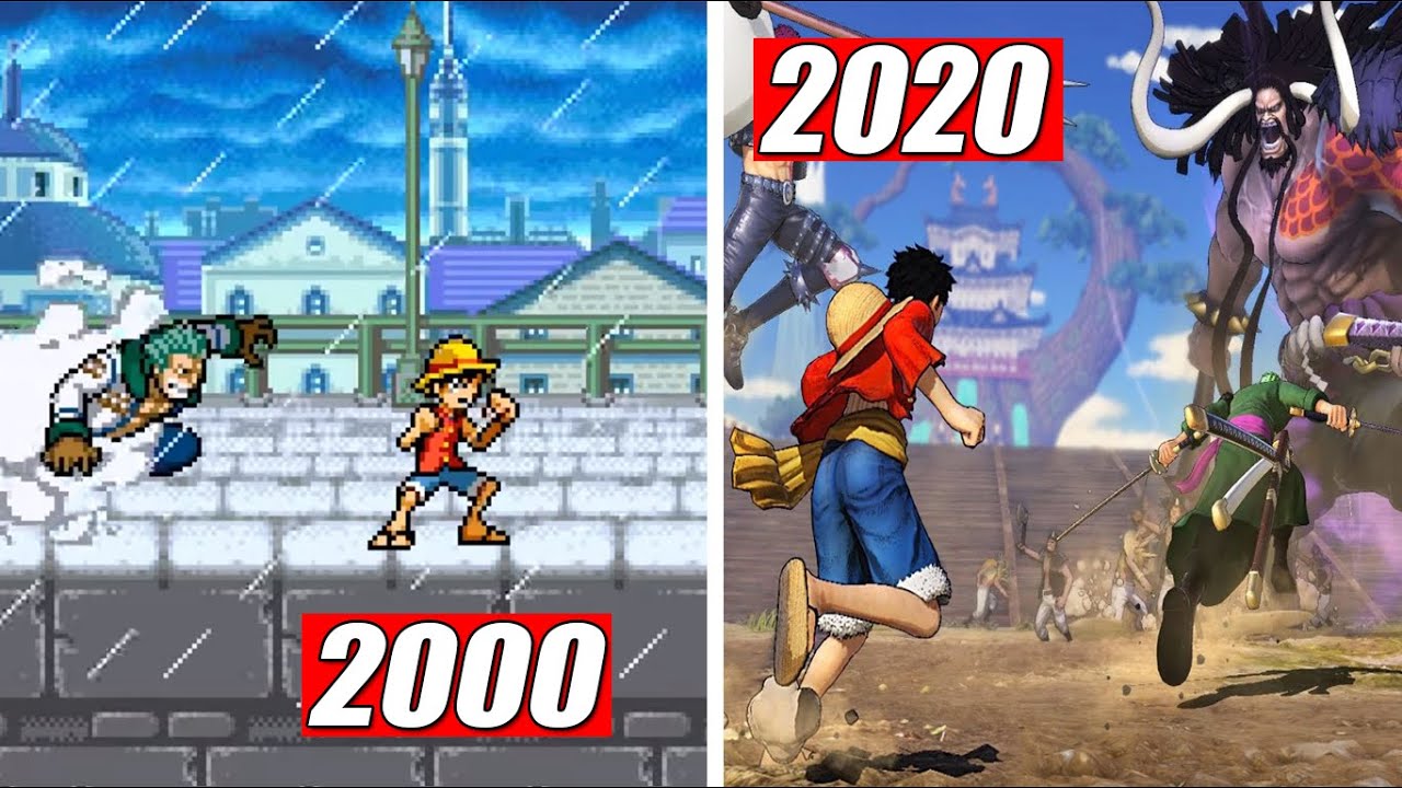 Evolution Of One Piece Games 00 Youtube